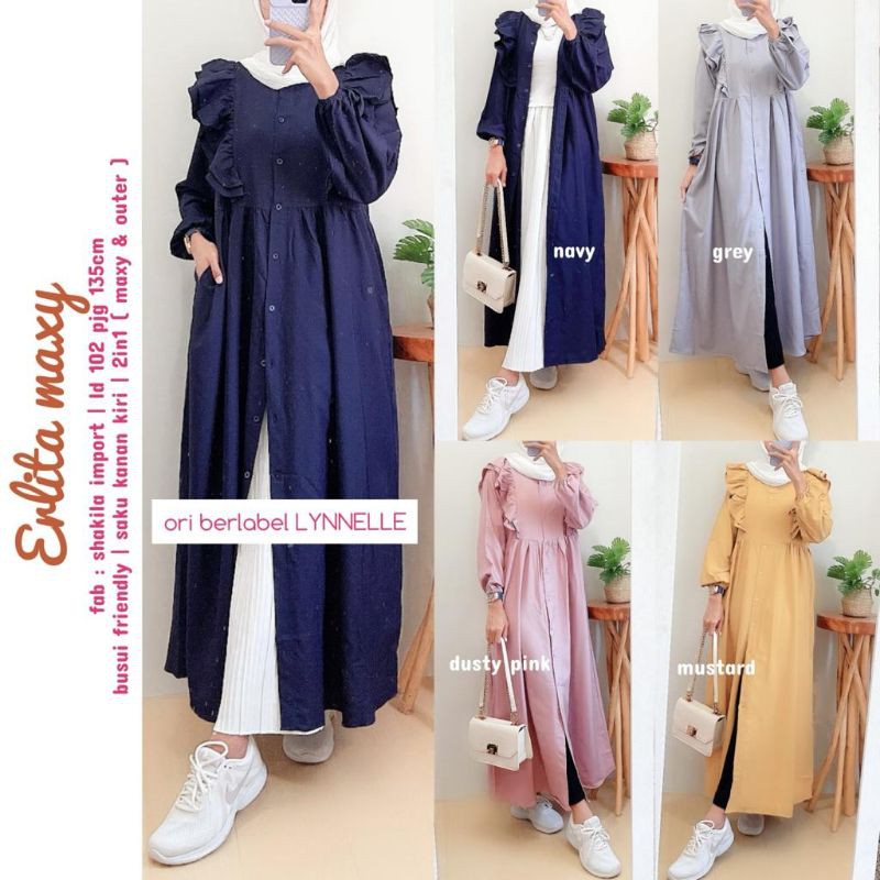 ERLITA MAXY GAMIS MUSLIM BY LYNELLE