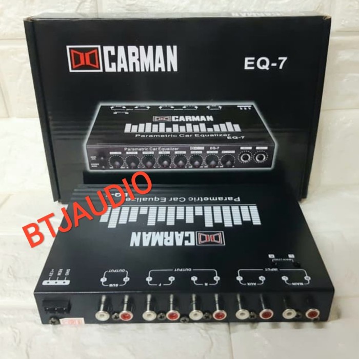 PRE AMP/PREAMP/PARAMETRIC EQUALIZER CARMAN (MIC KARAOKE)