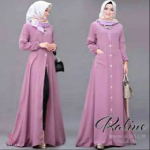 Reline dress maxi