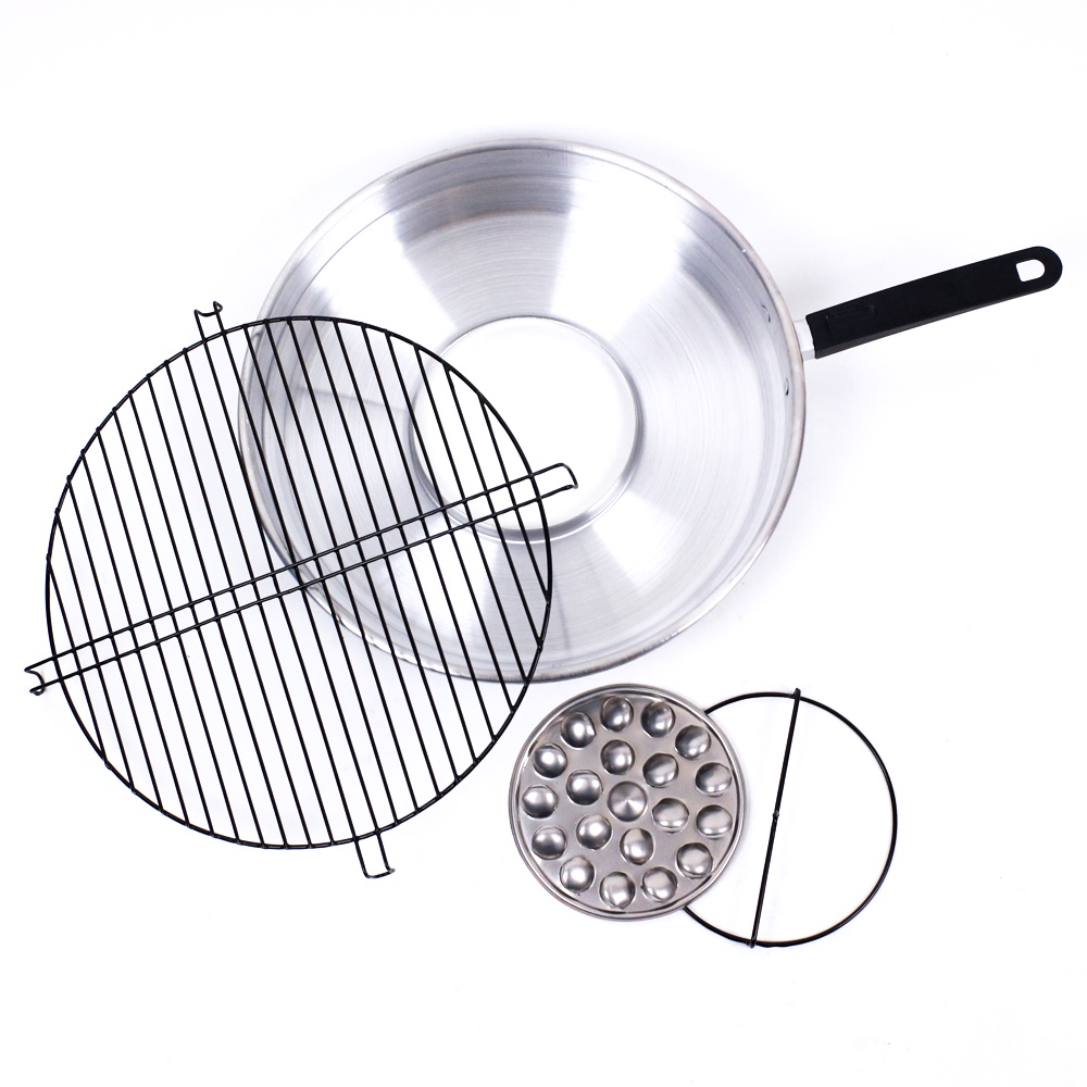 Frypan Grill Aluminium 33 cm - Maspion