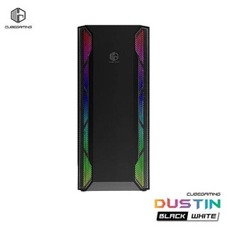 CUBE GAMING DUSTIN BLACK - ATX - LEFT SIDE TEMPERED GLASS - PSU COVER