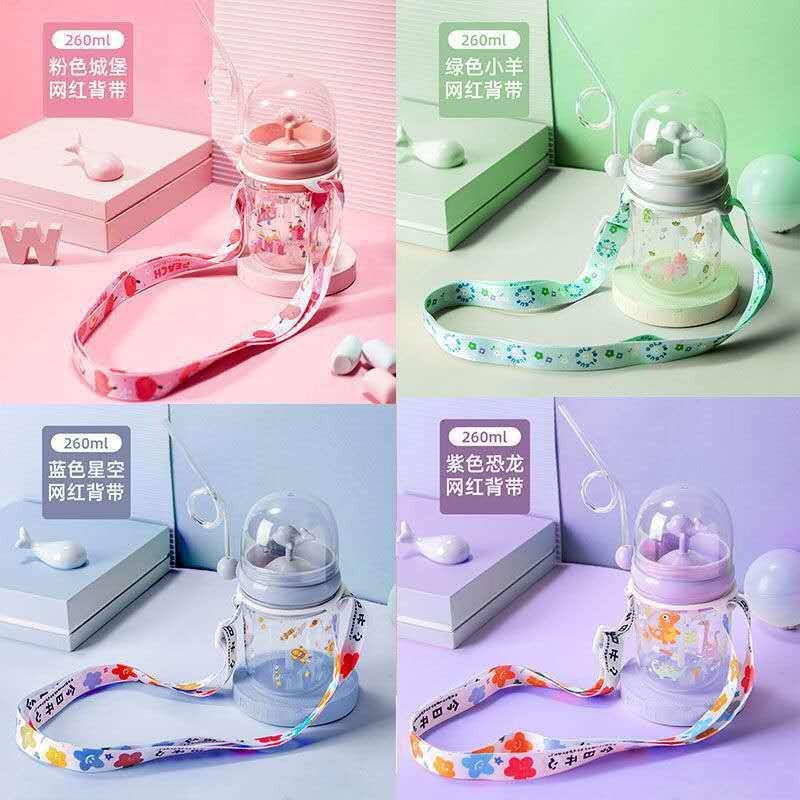 Botol Anak Motif Kelinci Flip Unik Viral Laki-laki J7C9 Jumbo Kekinian Gradasi Roket Tk Perempuan Po