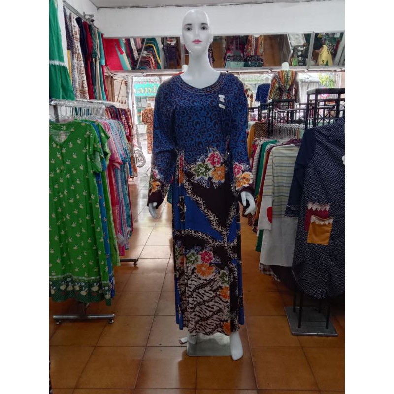 Daster Pujangga kerut Lengan Panjang XL