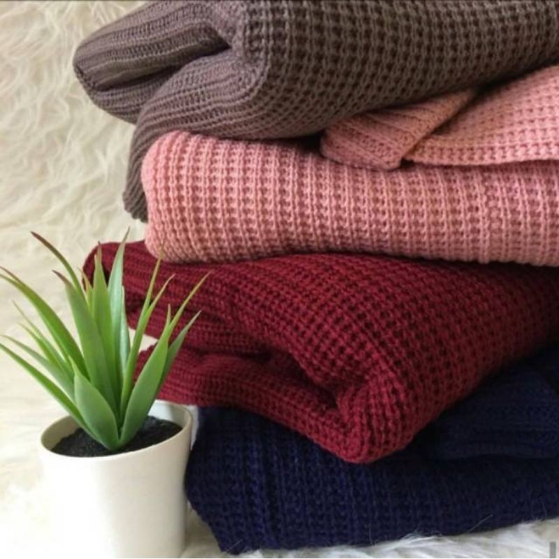 Cardigan Rajut OVERSIZE  CROP 7GET-1
