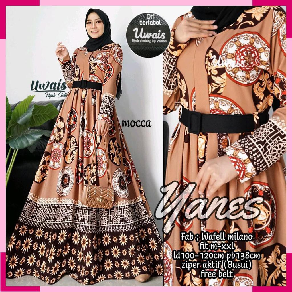 DRESS GAMIS. BUSANA MUSLIM WANITA BY UWAIS