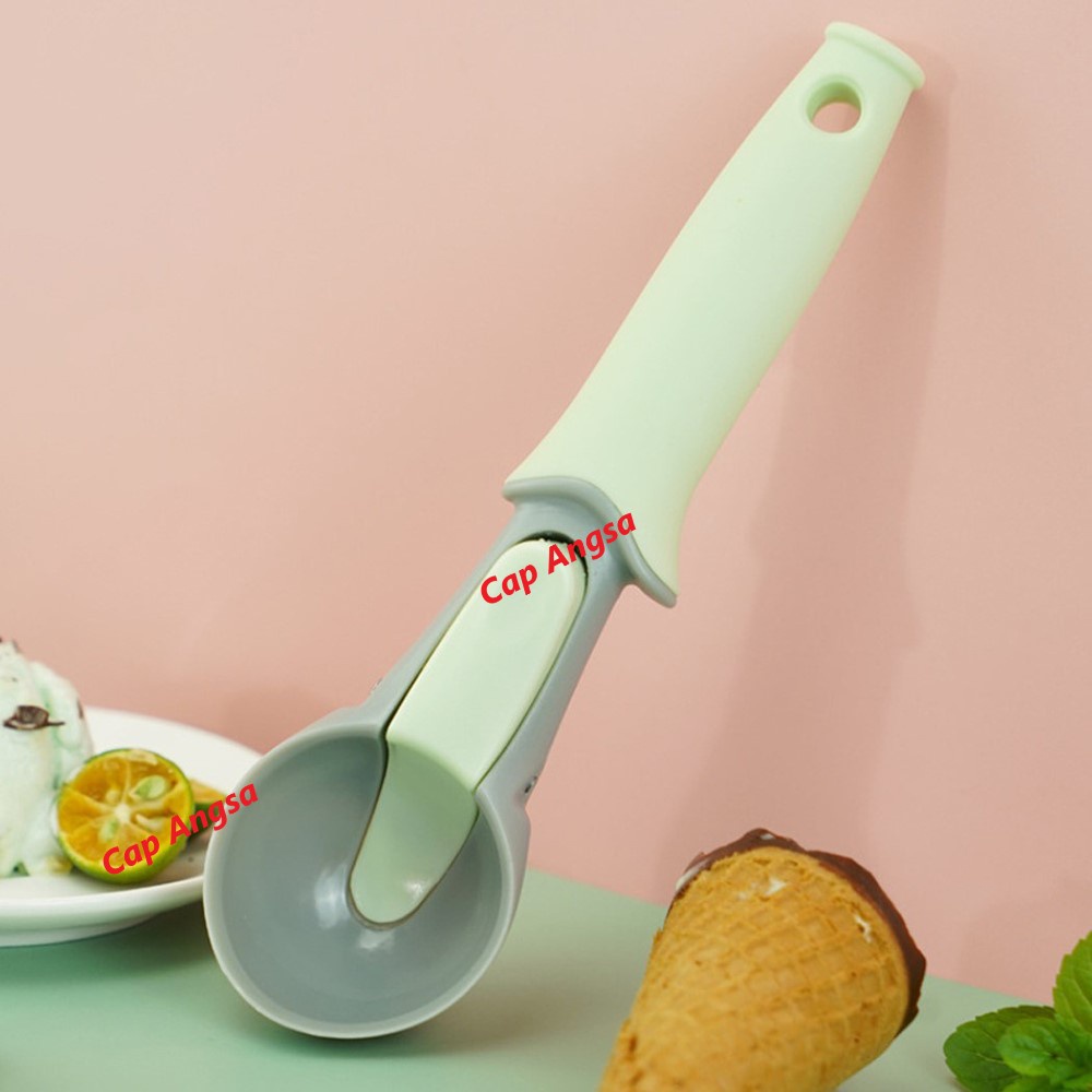 SENDOK ES KRIM ADONAN KUE BUAH CETAK BAKSO ICE CREAM SCOOP SEKOP FROZEN YOGURT SPOON DIAMETER 5cm