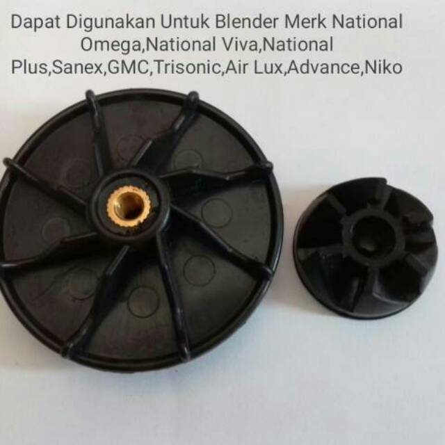 1 Set Gear Gir Karet Plastik Konektor Conector Kopel Copel Couple Spare Part Suku Cadang Blender Adv