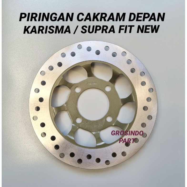 PIRINGAN CAKRAM PIRING CAKRAM DEPAN SUPRA X125-SUPRA X 125 NEW CARBU