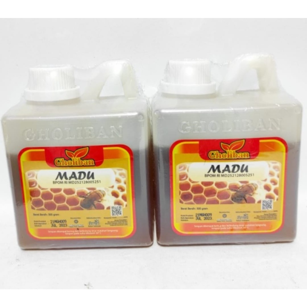 

Madu Gholiban 500gr | Madu Gholinam Kemasan BPOM | Gholiban Madu Hutan Kalimantan Asli