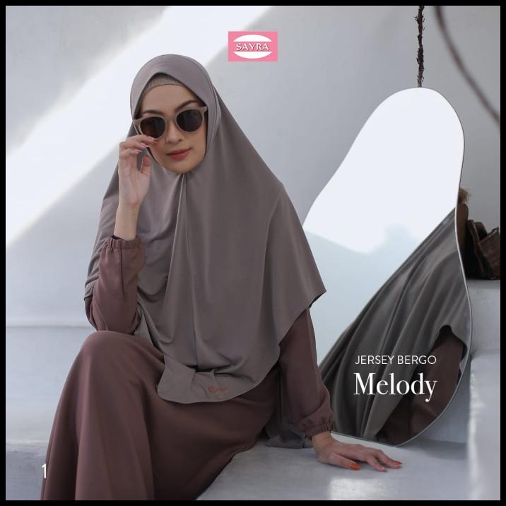 Jilbab Instant Melody Ori Sayra / Jilbab Terbaru / Hijab Syari