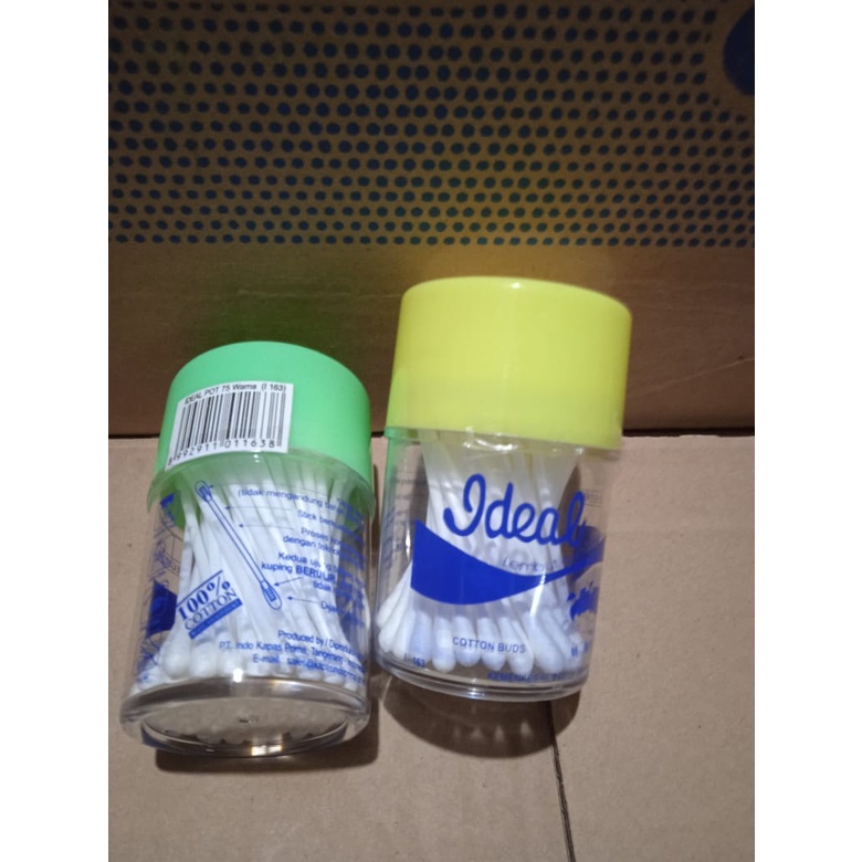 IDEAL Cotton Buds pot 75 - I163