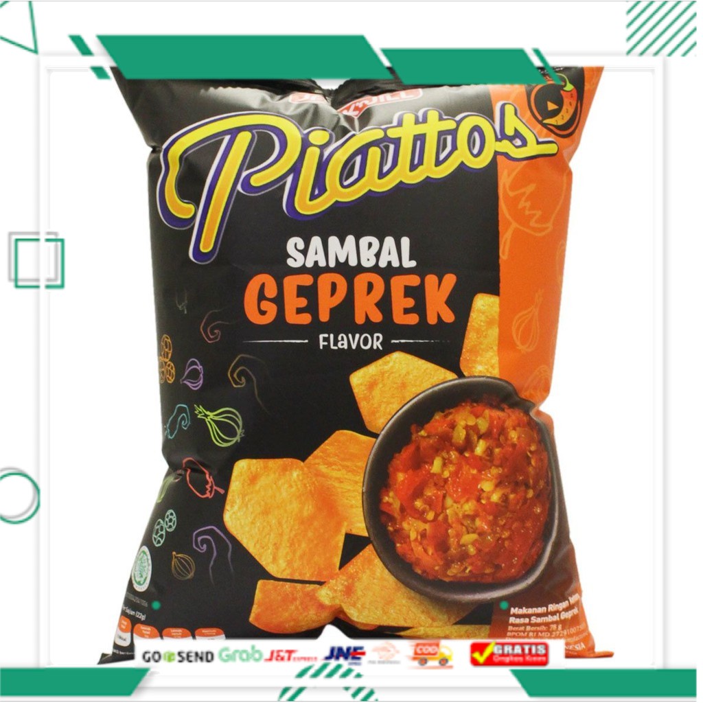 

Piattos Sambal Geprek 78g