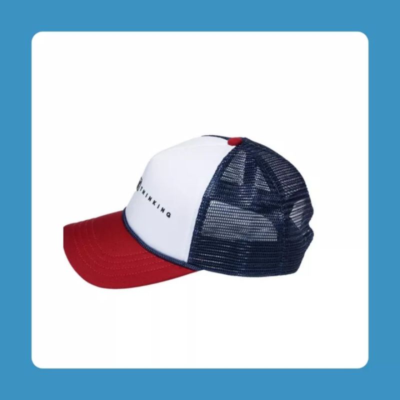 Topi Pria Baseball cap Topi Jaring Pria Topi Cowok termurah berkualitas — Positive Thinking Baseball Hat Topi Jaring Cowok