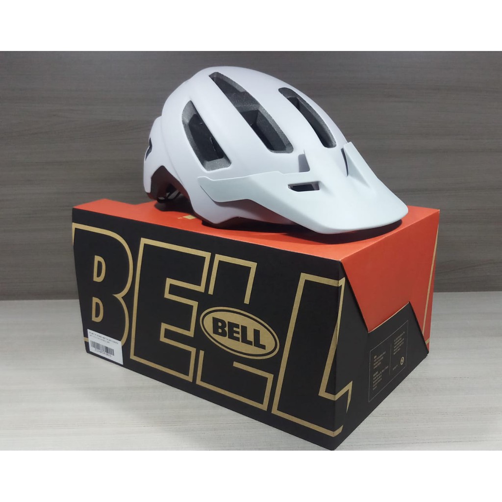 HELM SEPEDA BELL NOMAD GREY ORANGE