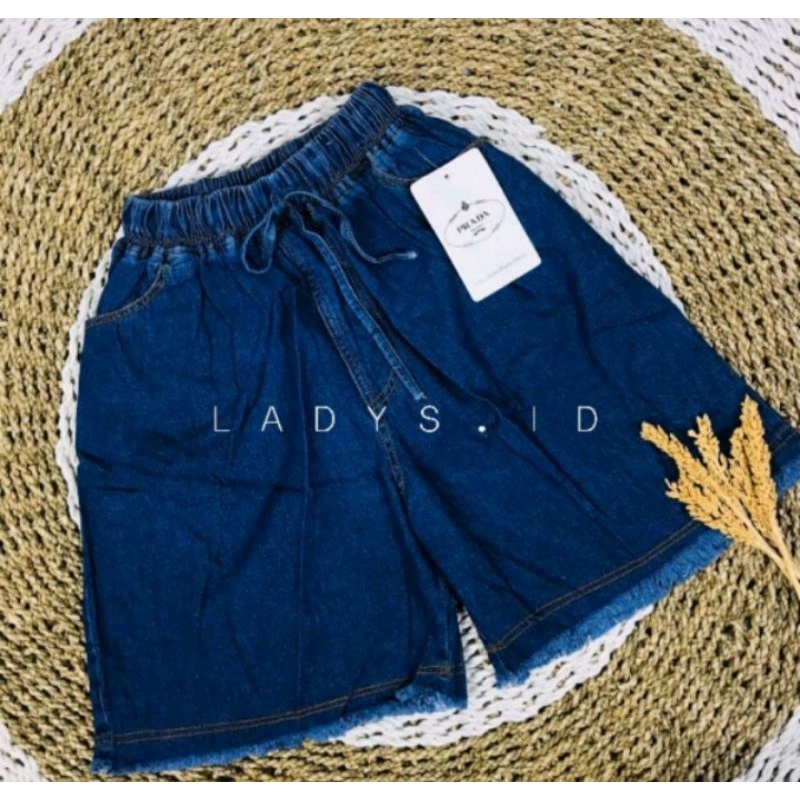 Hotpant Jeans Polos Rawis Standar XL dan Jumbo XXXL