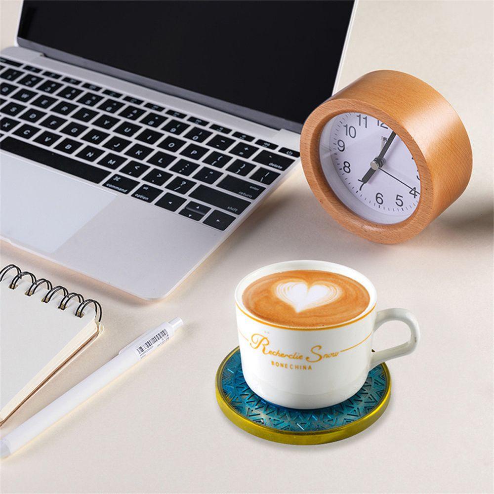 Preva Cetakan Pengecoran Resin Epoxy Dekorasi Desktop DIY Craft Tray Coaster Silicone Cup Mat Membuat Perhiasan Cetakan