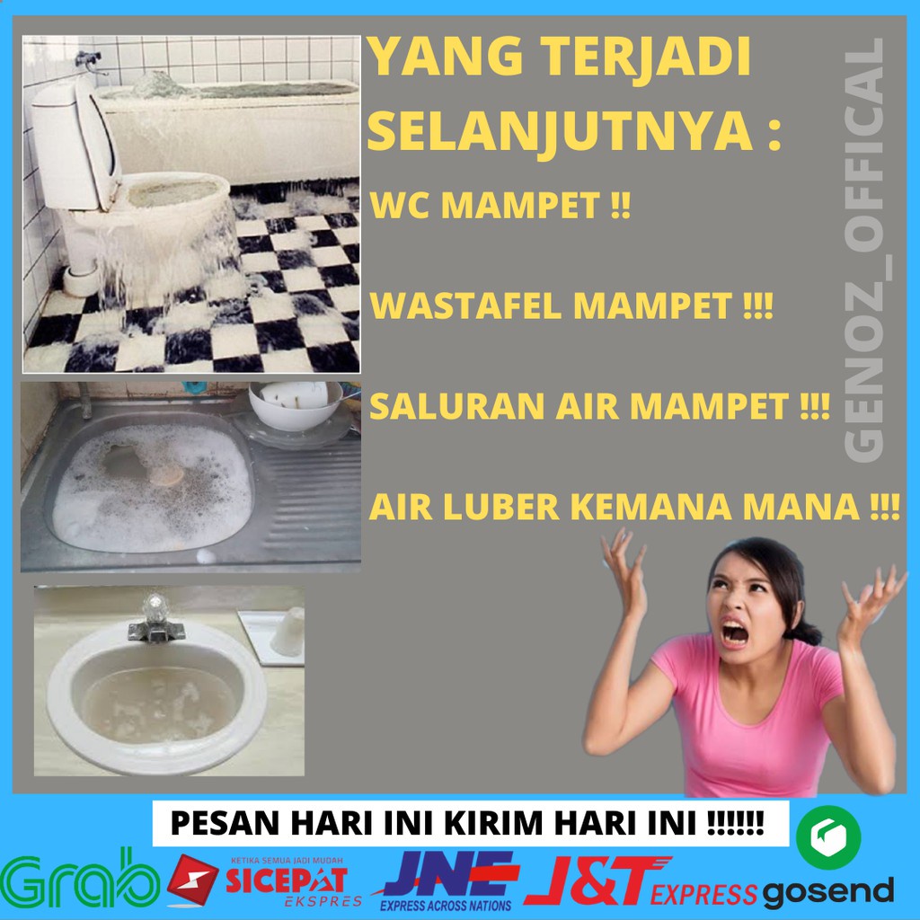 Tree Am Pm Genoz Anti Sumbat Wc Mampet Cairan Wc Mampet Anti Sumbat Saluran Air Obat Wc Mampet Ampuh