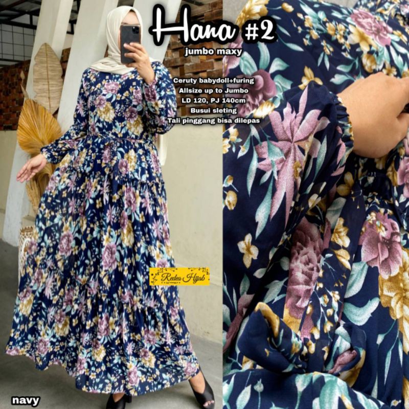 Dress Hana #2 Jumbo Maxy by Redea