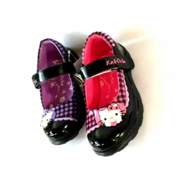 Sepatu sekolah anak original kabocha Hello Kitty