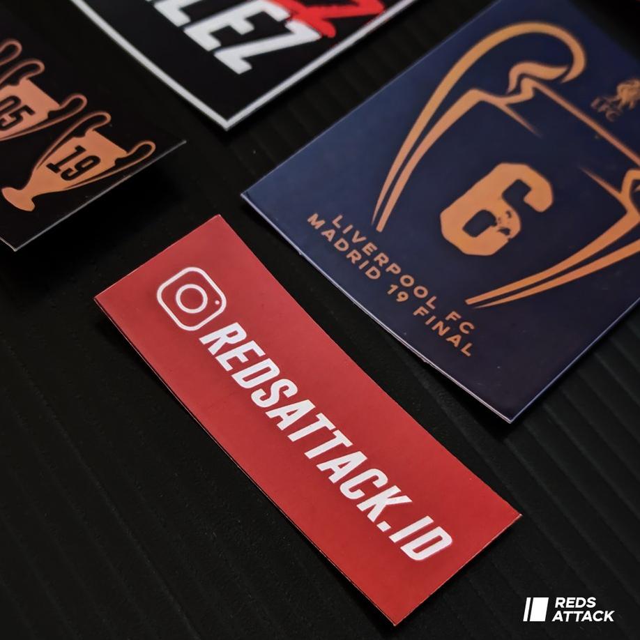 

QNN STICKER PACK #1 Liverpool / YNWA 12pcs Stiker Vinyl Anti Air✳ (Pasti Murah)Best ➱