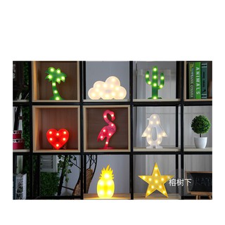  Lampu  Tumblr  Unik Kamar Tidur Hewan Unicorn LED Lampu  