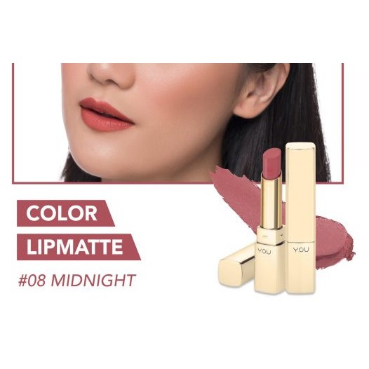 Y O U Supreme Matte Lipstick Hazel Shopee Indonesia