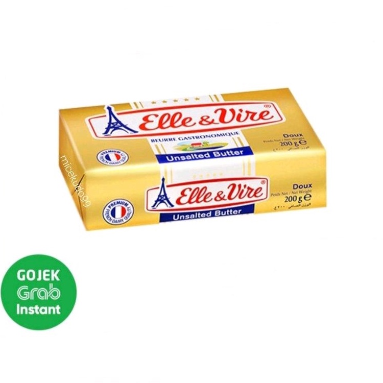 

ELLE VIRE BUTTER UNSALTED SALTED GOURMET BEURRE GASTRONOMIQUE