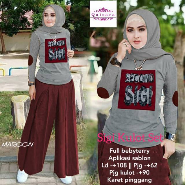 KULOT ZOLA SET / SIGI KULOT SET BEST SELLER