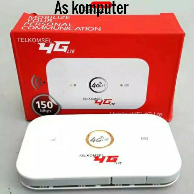 Modem Mifi Wifi Telkomsel 4g Lte Unlock All Operator Bisa Smartfren 150mmbps Shopee Indonesia