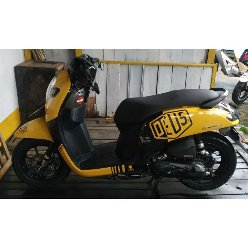 DECAL SCOOOY 2017 - 2020 FULL BODY DEUS  - STICKER SCOOPY 2017-2020