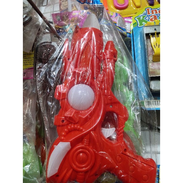 Mainan Anak Pistol Bonus Batrai Suara Lampu Tembak Tembakan Bunyi Berbunyi Gun Polisi