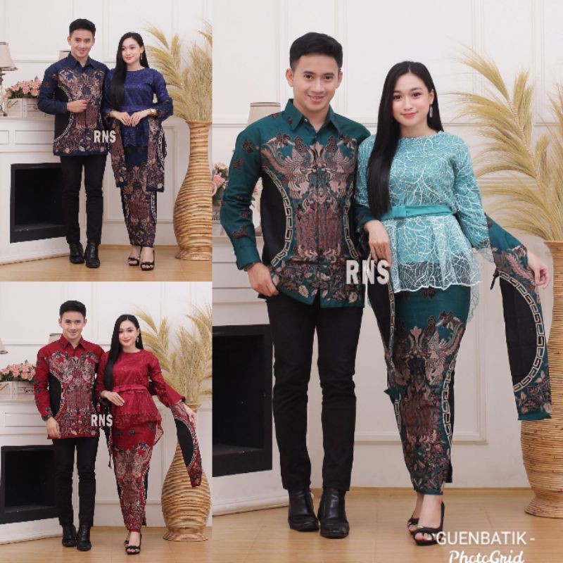 NEW SET PINGUIN FILYA ORI couple kebaya pake selendang