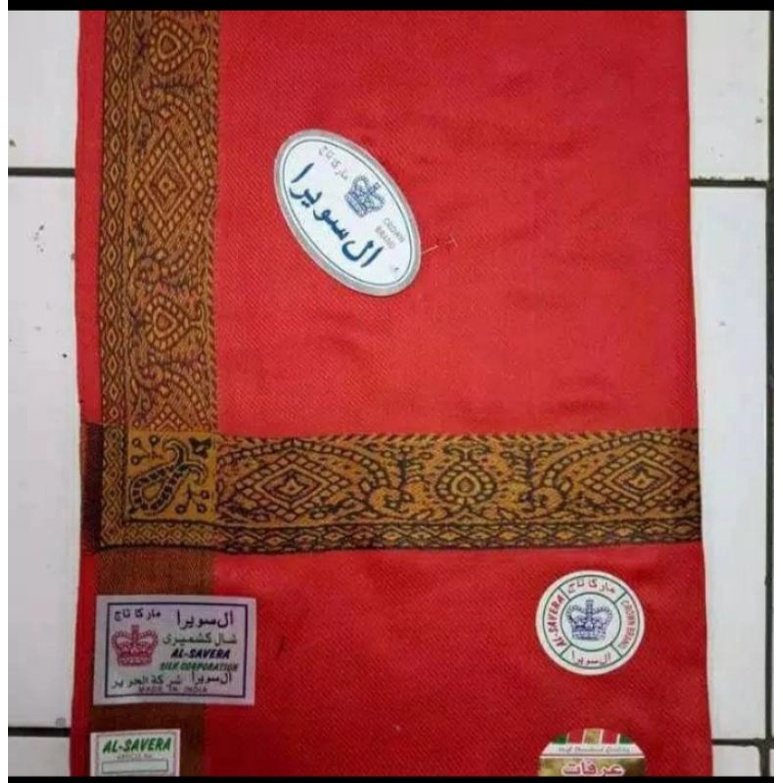 sorban Kasmir merah