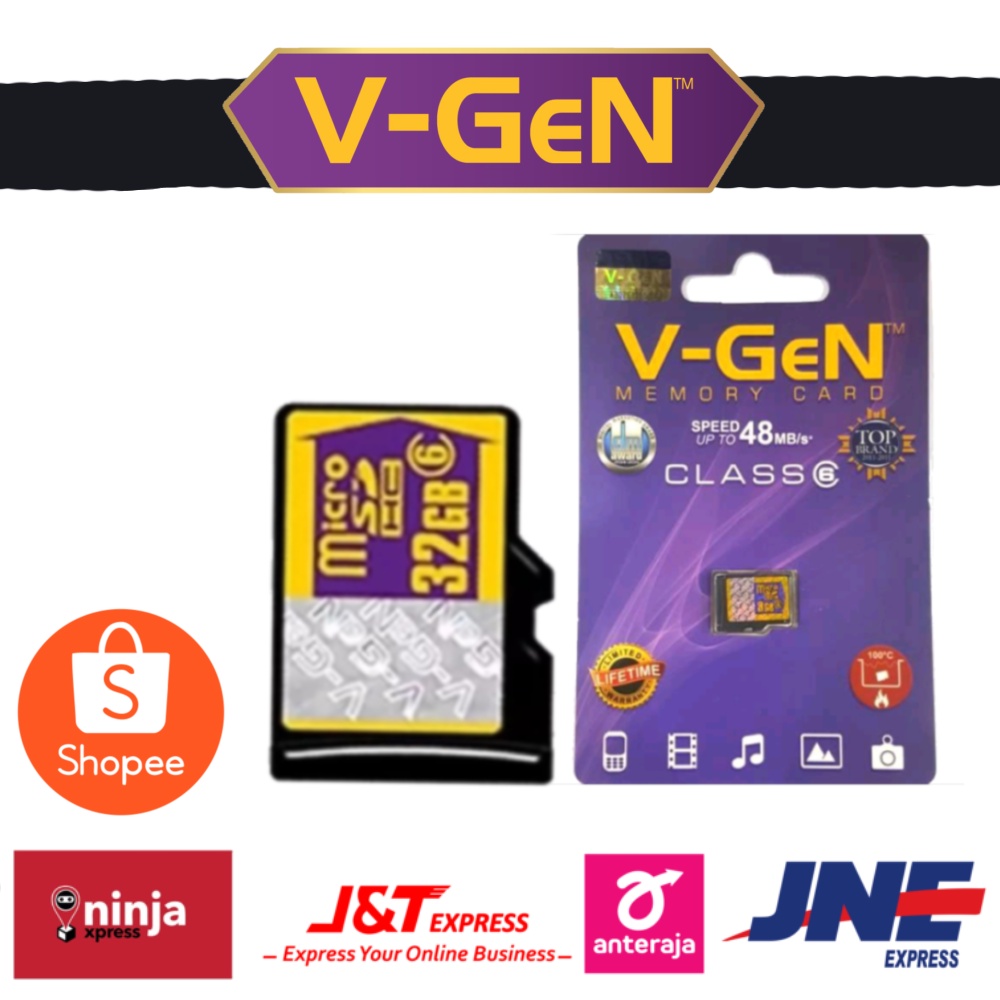 MEMORY V-GEN 32GB ORIGINAL ASLI BERGARANSI RESMI/MEMORI BAGUS GROSIRAN