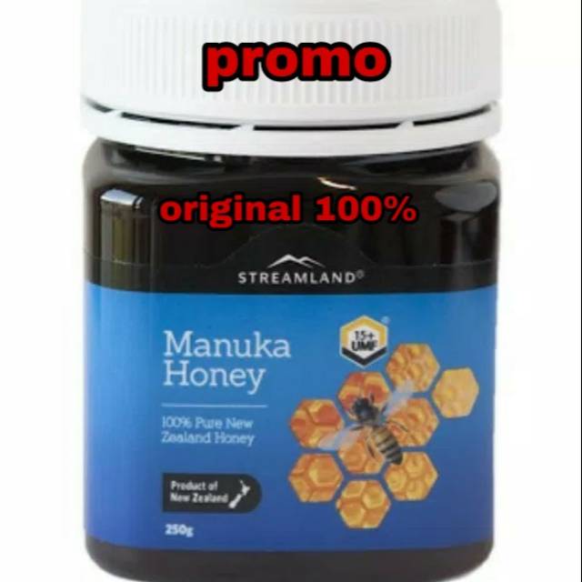 

MADU MANUKA STREAMLAND UMF 15+ 250 gr ( untuk kekebalan tubuh )