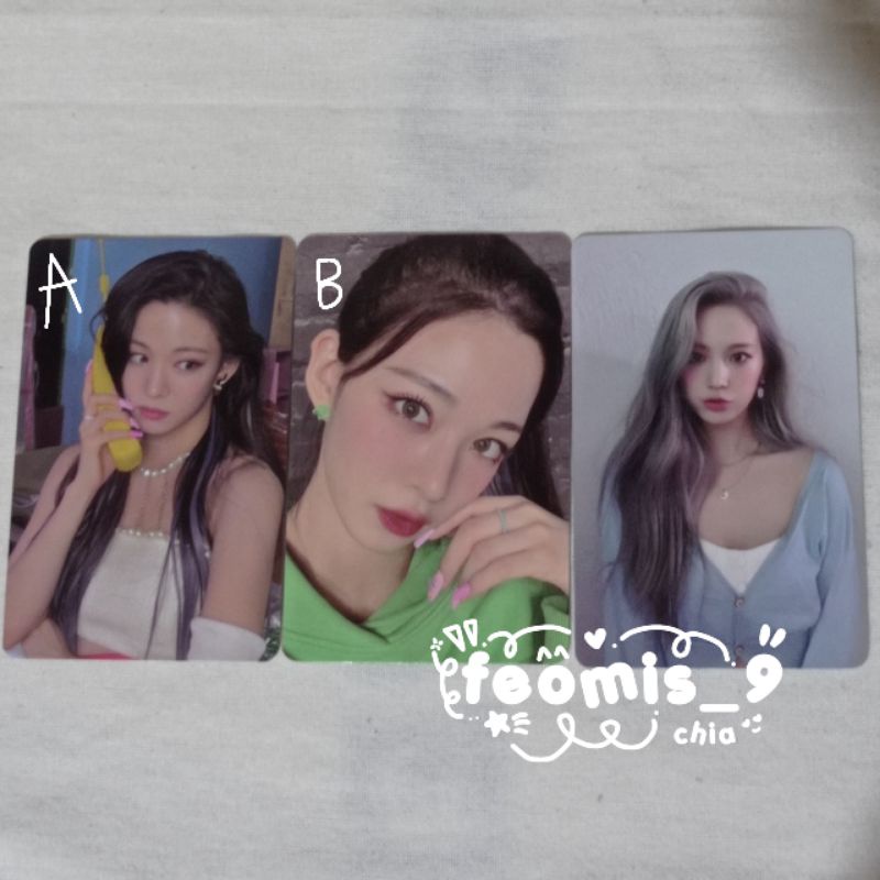 Fromis_9 TalknTalk Photocard