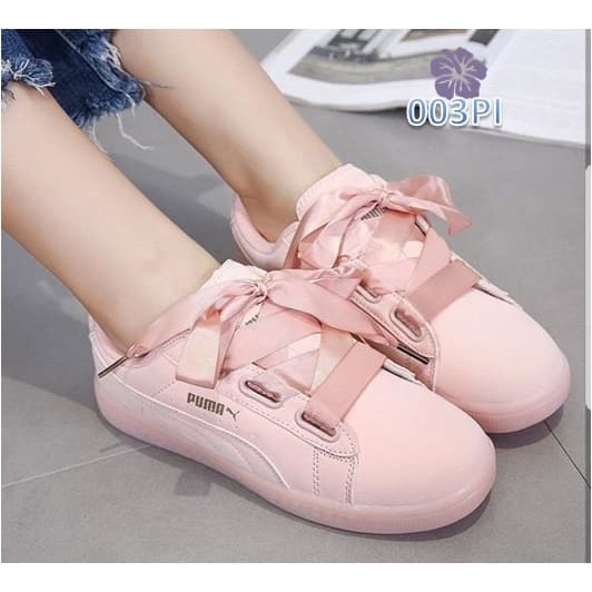 Sepatu Wanita Sneakers Duma Tali Pita   003   Hitam  36 Limited