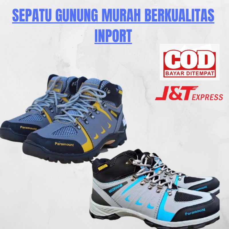 SEPATU paramount hiking sepatu gunung boot beckham sepatu olahraga pria kerja