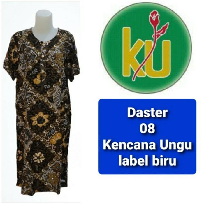 Daster 08 SG Kencana Ungu label biru