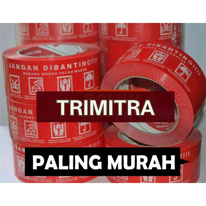 

Terbaru ISOLASI JANGAN DIBANTING / FRAGILE / LAKBAN MUDAH PECAH Eksklusif