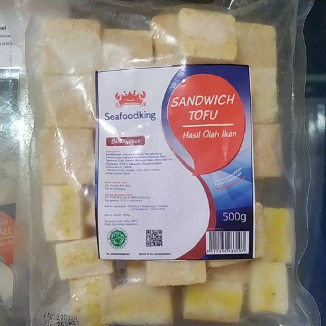 

Seafoodking sandwich Tofu