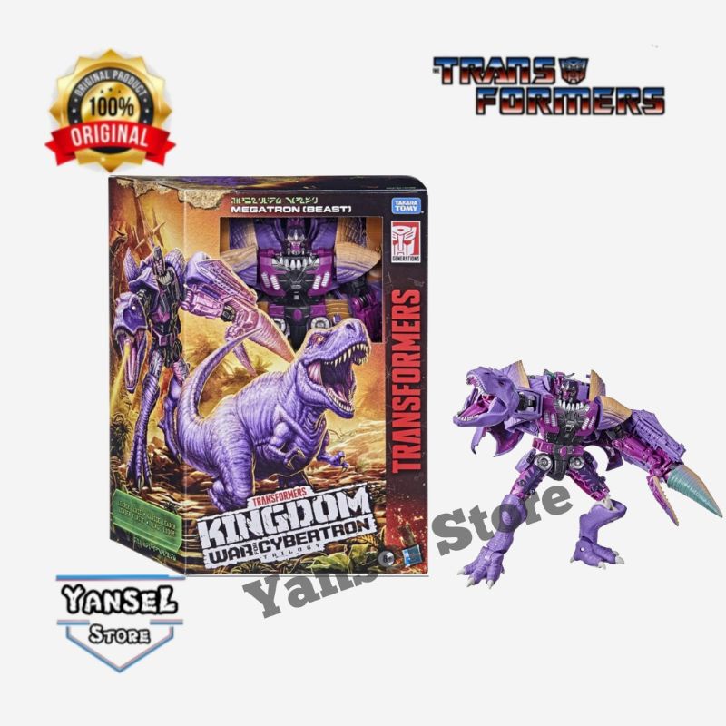 Jual Transformers War for Cybertron Kingdom Leader Megatron Beast