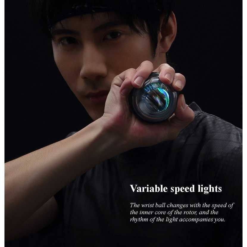 Termurah ! Xiaomi Mijia Yunmai Powerball Gyro Spinner Exercise - YMGB-Z701