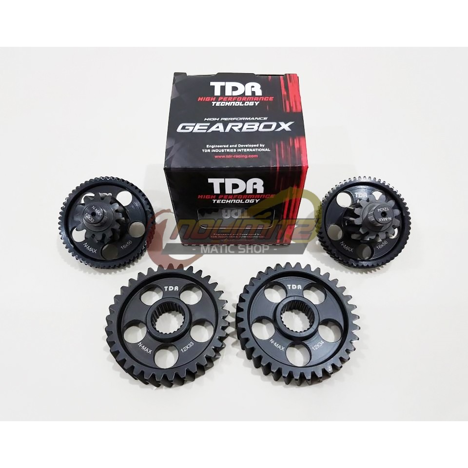 Gear Box Ratio TDR 12T33T / 12T34T Yamaha NMAX