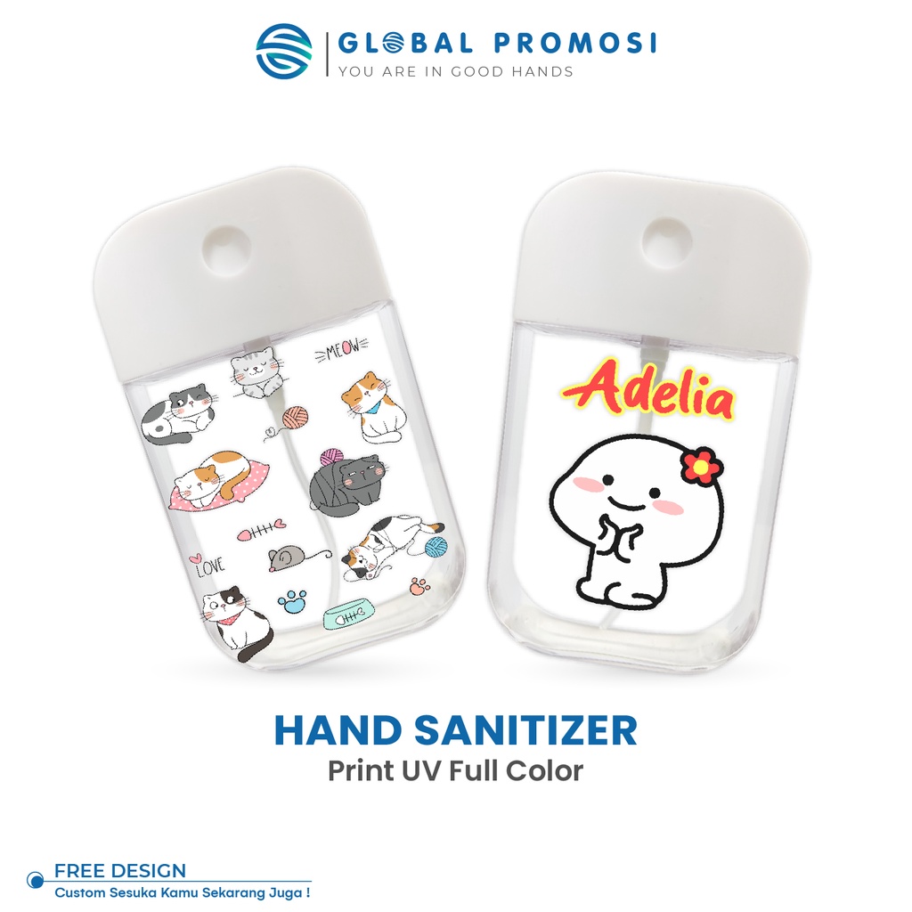 Hand Sanitizer Custom Print Uv Pocket Spray - Souvenir Murah