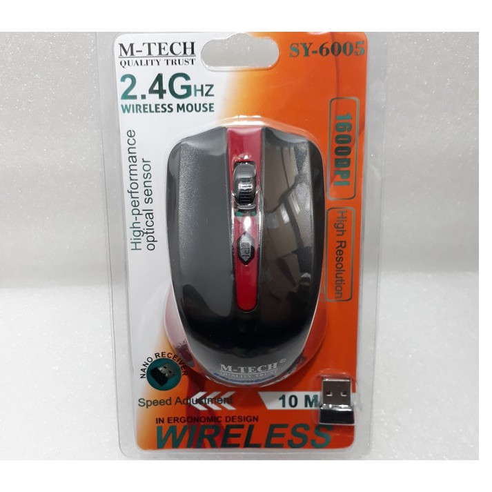 Mouse USB Wireless M-Tech SY-6005