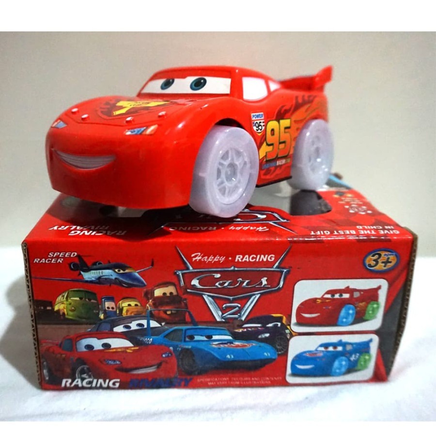 Mainan Anak laki-laki  4 5 6 Tahun MOBIL Mobilan RACING CARS 777-1 - Mobil Mc Queen Kado Mainan Anak Cowok