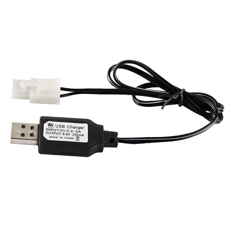 ❀ Kabel Charger USB Ni-Cd Ni-Cd ket-2p Plug Adapter 9.6V 250mA