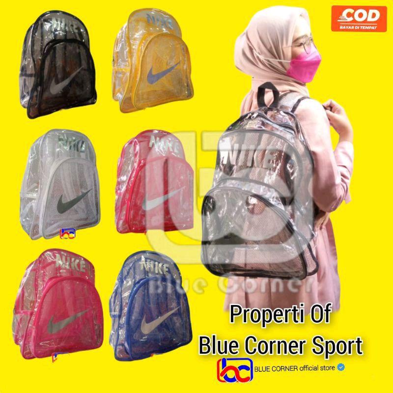 TAS RANSEL TRANSPARAN - BAGPACK TRANSPARAN