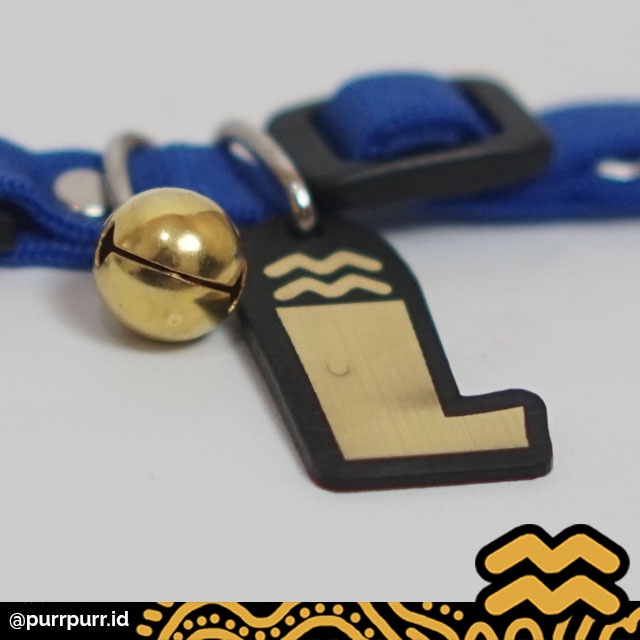 Kalung/ Aksesoris Lucu Untuk Kucing dan Anjing Bentuk Huruf Inisial